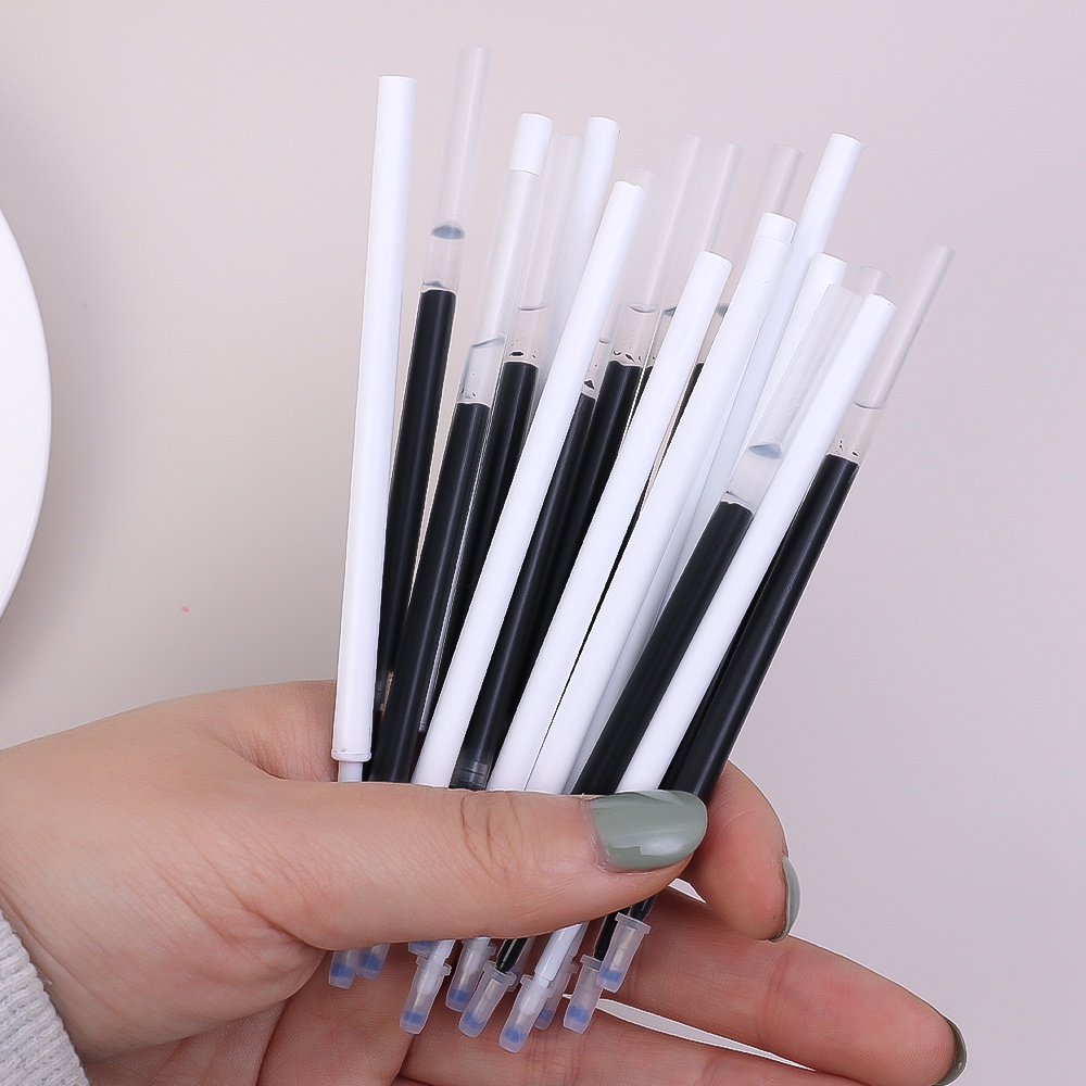 10pcs Refill Pengganti Pen Push Pen Kepala ST 0.5mm/1pcs Pena Tinta Tulis Kepala ST Warna Morandi/Alat Tulis Kantor