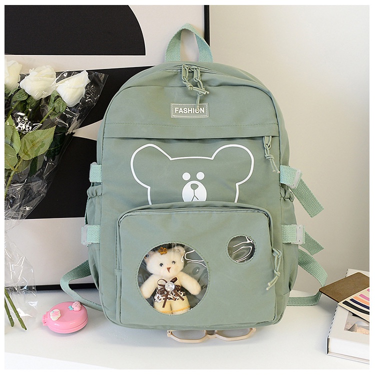 T93013 Tas ransel wanita teddy import harga grosir bisa bayar di tempat