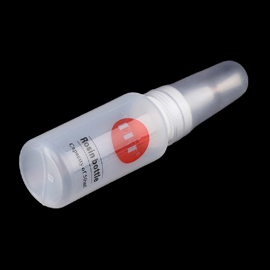 [HeavenDenotation] Pipet Botol Pasta Flux Solder Rosin Bening 50ml Plastik Dengan Brush HDV