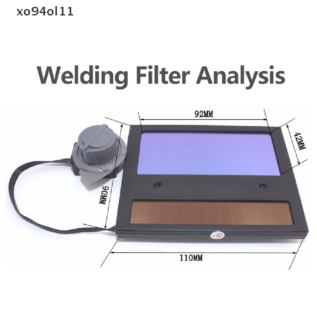 Xo Auto Solar Darkening TIG Welding Helmet Masker Lensa Kacamata Otomatisasi Filter  Ol