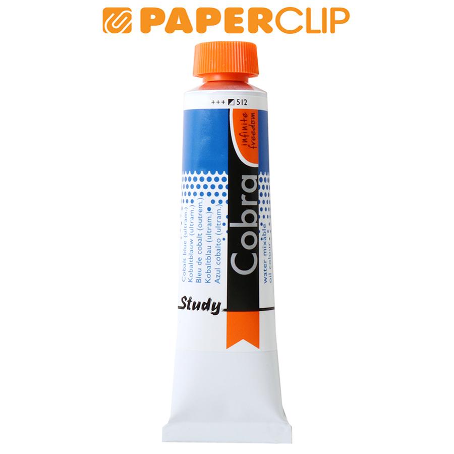 

CAT MINYAK / OIL COLOR COBRA STUDY 40ML 25055120 COBALT BLUE (ULTRAMARINE)