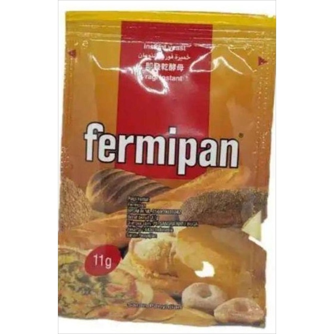 Ragi Fermipan / Ragi Instant  Dry Yeast / Ragi kering 11gr x 4 sachet