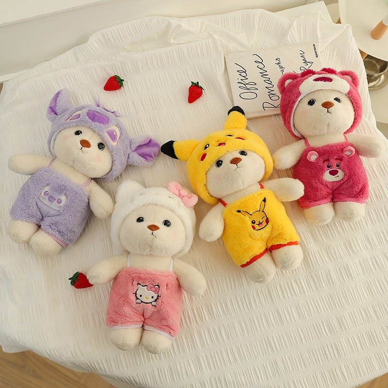 Teddy Bear Plush Pengubah Playful By Lena