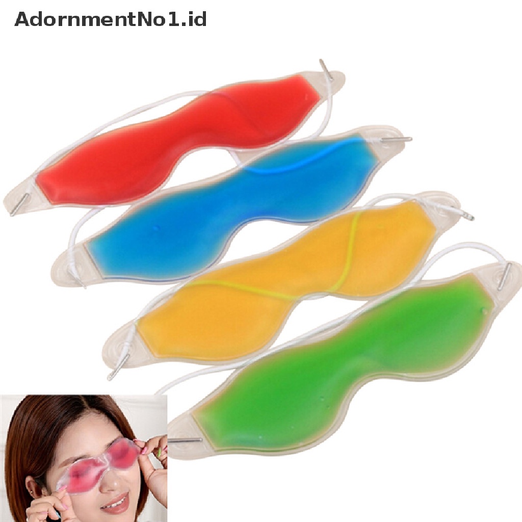 [AdornmentNo1] Gel Eye Mask Cold Pack Hangat Panas Es Dingin Menenangkan Mata Capek &amp; Pad Sakit Kepala [ID]