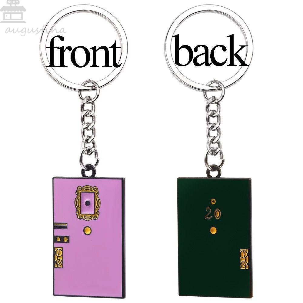 Gantungan Kunci Sahabat Agustina Hadiah Natal Untuk Sahabat Keyfob Trinket Central Perk Car Keyring Friends keys holder