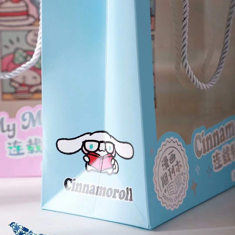 PAPERBAG CINNAMOROLL TAS KADO MOTIF CINNAMOROLL / GOODIEBAG ULANG TAHUN CINNAMOROLL