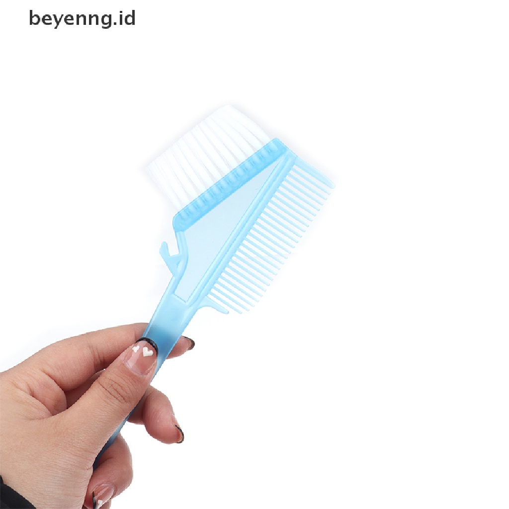 Beyen Pro Alat Salon Sikat Pewarna Pewarna Rambut Plastik Sisir Barber Salon Tint Hairdressing Styling Tools Sisir Warna Rambut Dengan Sikat ID