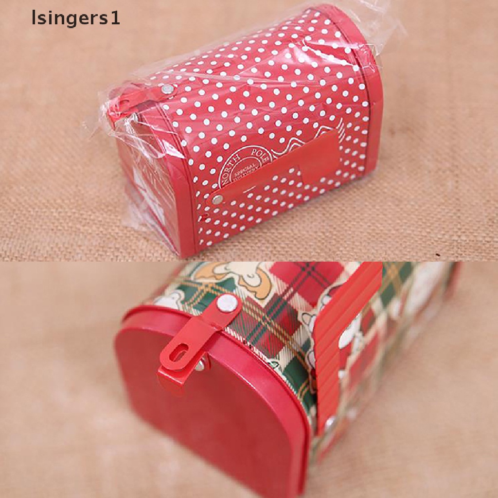 [lsingers1] Kotak Surat Desain Permen Natal Kaleng Natal Besi Kotak Biskuit Penyimpanan Gift Box Butik