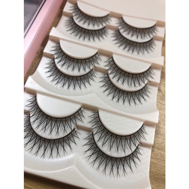 Mysterygirl - Bulumata Ready Bulu Mata Palsu Good Quality 6Pair in1 Set  / Fake Eyelash Women Fashion Import