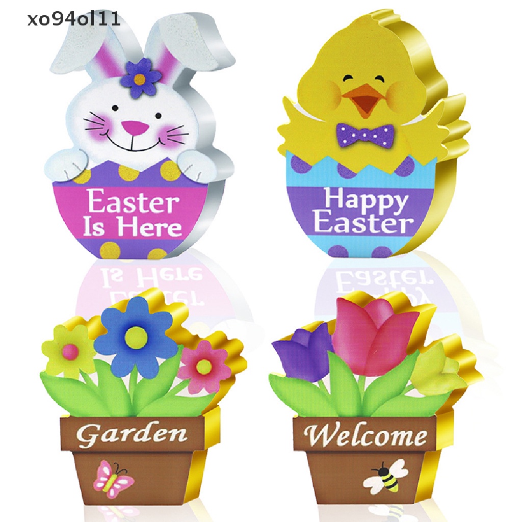 Xo Easter Spring Ornamen Paskah Dekorasi Perlengkapan Pesta Anak Hadiah OL