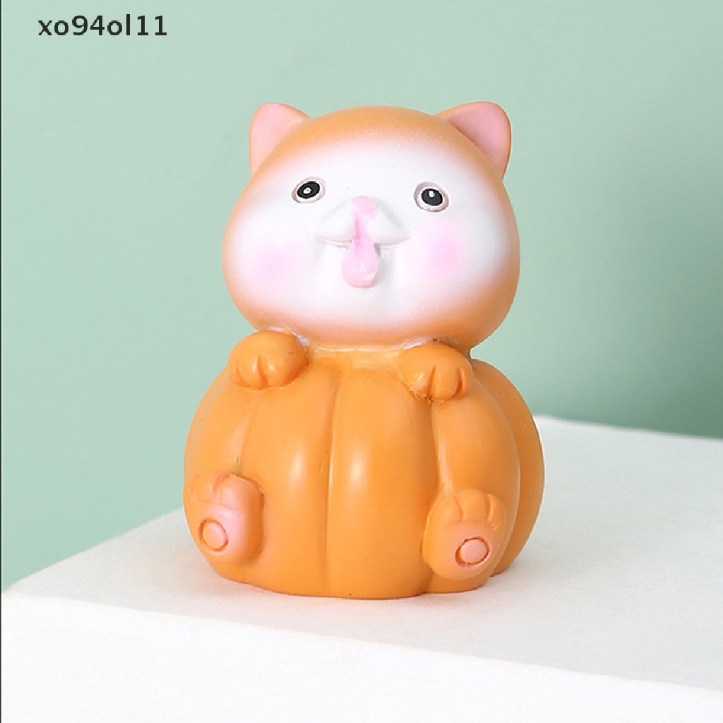 Xo Buah Seri Elf Labu Lobak Kubis Anjing Anjing Trendi Figure Ornamen Dekorasi Desktop Model Mainan OL
