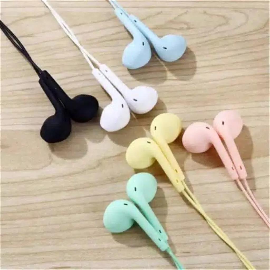 Headset - Earphone - Handsfree Macaron U19 Mate Colour