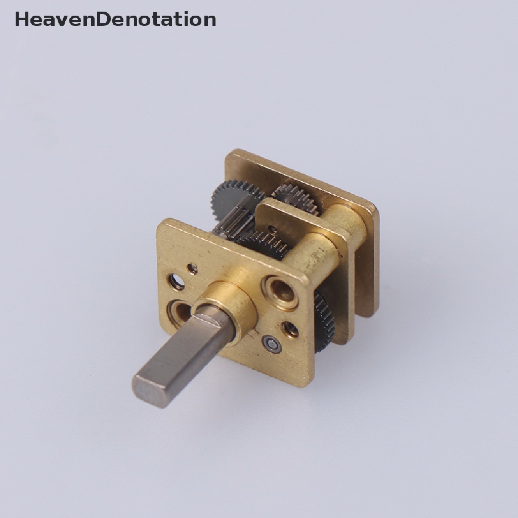 [HeavenDenotation] 2pcs All metal gear reducer N20 reducer gearbox Suku Cadang Motor N20 Geared Motor HDV