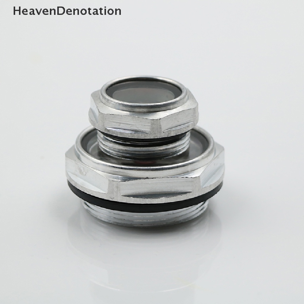 [HeavenDenotation] 16mm-48mm male Thread metal air or oil level sight glass HDV