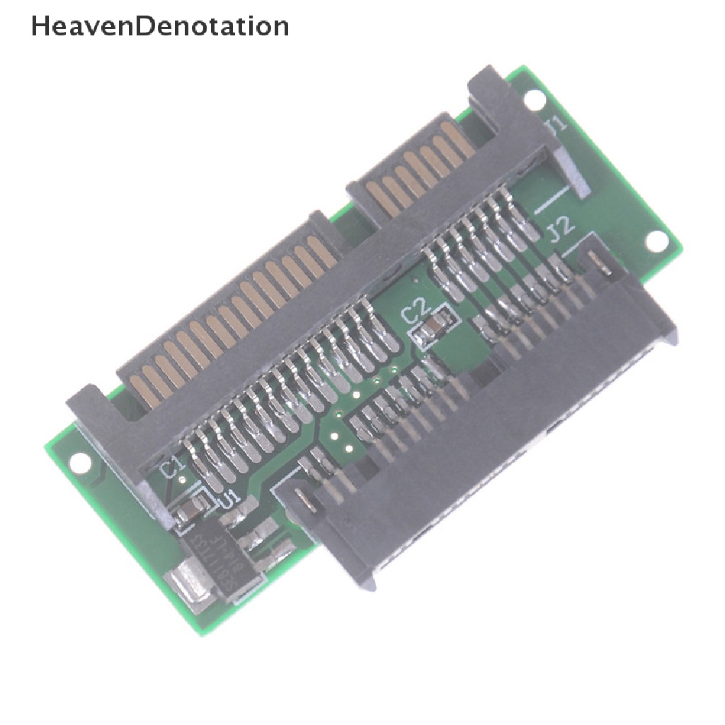 [HeavenDenotation] Baru 1.8 Inch Micro SATA HDD SSD 3.3V Ke 2.5 Inch 22PIN SATA 5V Adaptor HDV