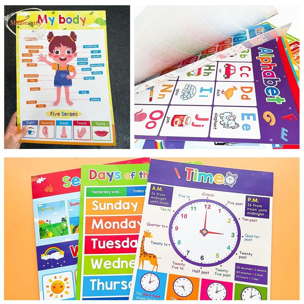 Mxbeauty Poster Edukasi Dini Tk Cognition Game Mainan Edukasi Anak Poster Belajar Nursery Hiasan Dinding Edukasi Poster Paud Dekorasi Kelas