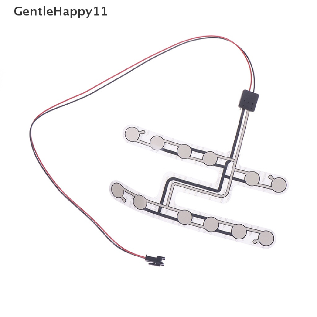 Gentlehappy 1pcs Universal Sabuk Pengaman Sensor Tekanan Kursi Mobil Warning Reminder Pad id