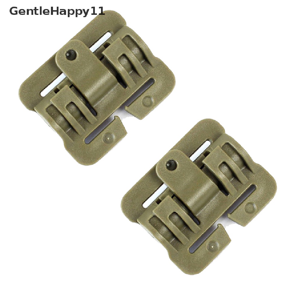 Gentlehappy Rompi tactical Pelepas Cepat Gesper slider tactical vest Gesper MOLLE strip Modul strip Gesper Plastik Engsel id