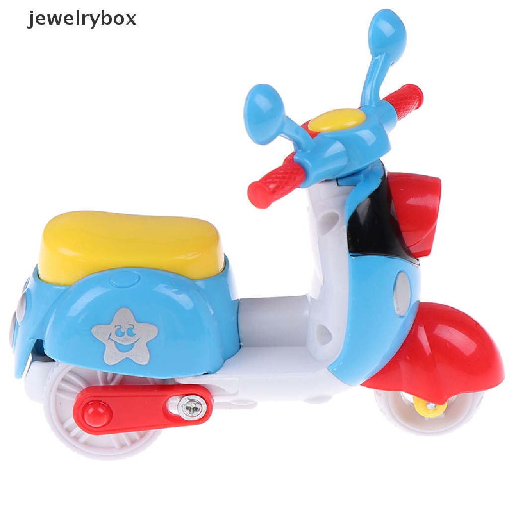 [jewelrybox] Mainan Motor Mini Inertia Lucu Bahan Plastik Pull Back Model Diecast Untuk Anak Butik