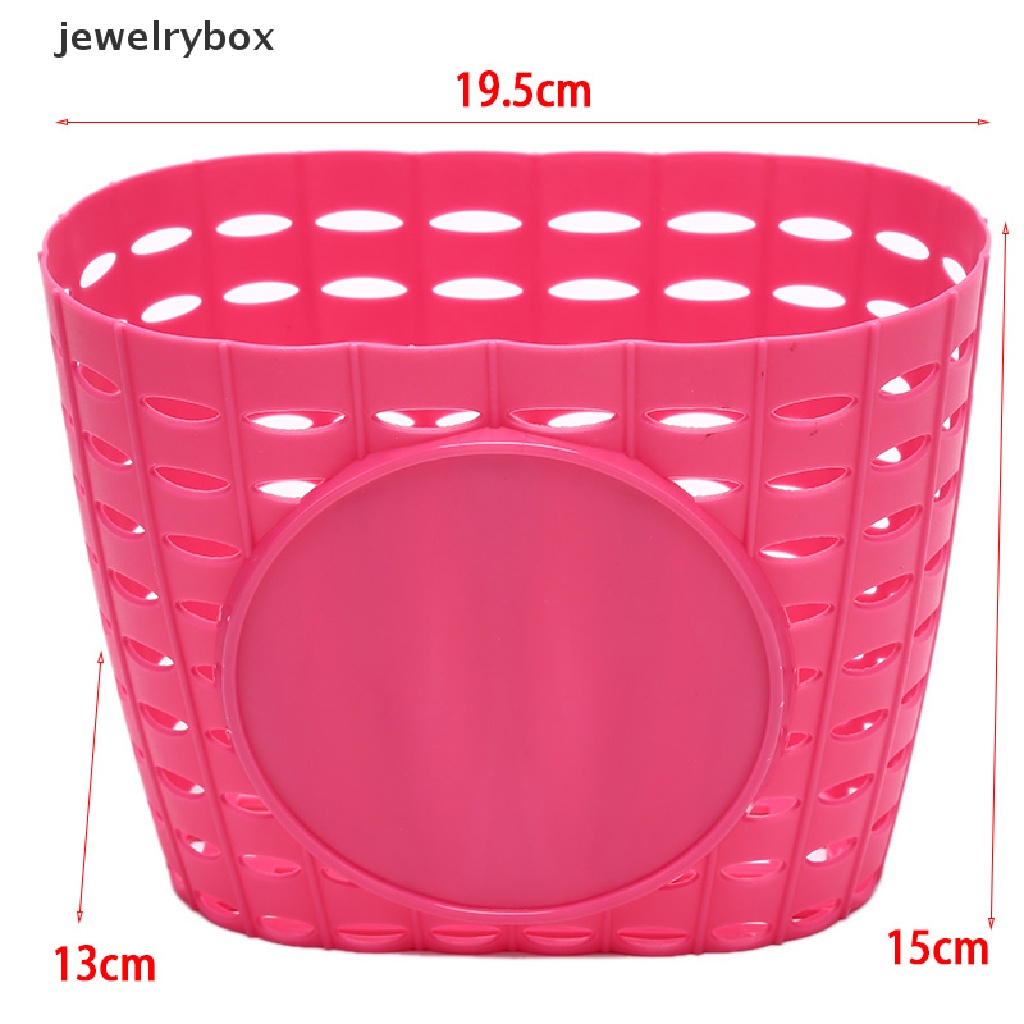 [jewelrybox] Keranjang Sepeda Anak Sepeda Roda Tiga Skuter Perlengkapan Stang Carrier Boutique