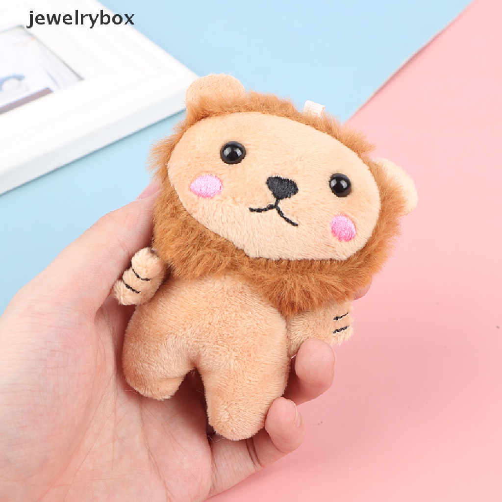 [jewelrybox] 1pcs New Little Lion Boneka Mainan Boneka Gantungan Kunci Tas Liontin Aksesoris Butik