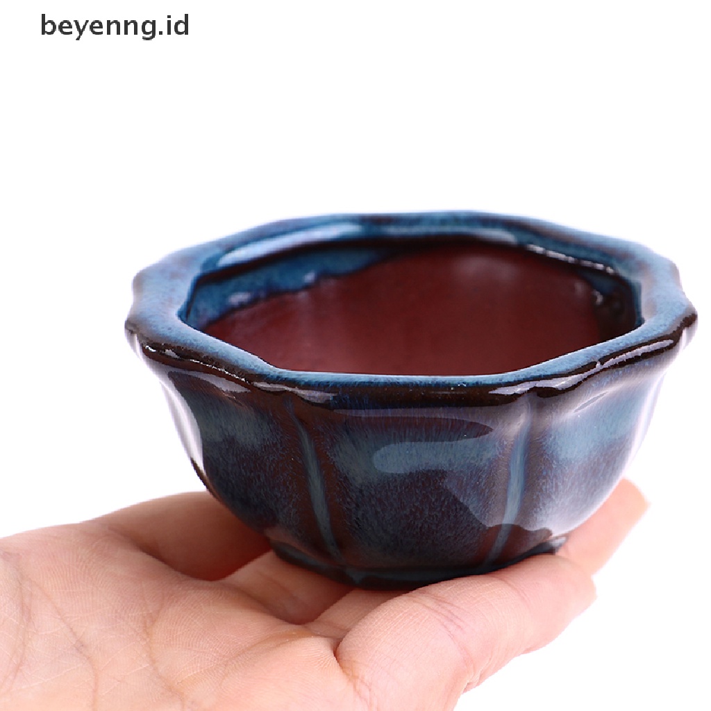 Beyen 1PC 7.5 * 3.5cm Baru Panci Pot Bernapas Stoneware Dengan Lubang ID