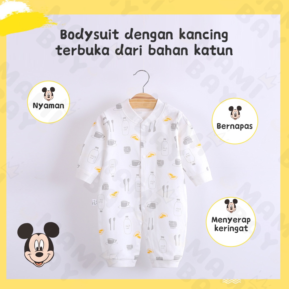 OKEYI Romper Bayi Newborn Motif Lucu Jumper Bayi Bahan Lembut Import