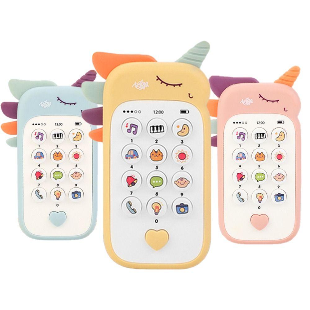 Mxbeauty Baby Phone Mainan Bayi Anak Edukasi Dini Musik Handphone Belajar Dini Belajar|Mainan Musik Mainan Tidur Bayi