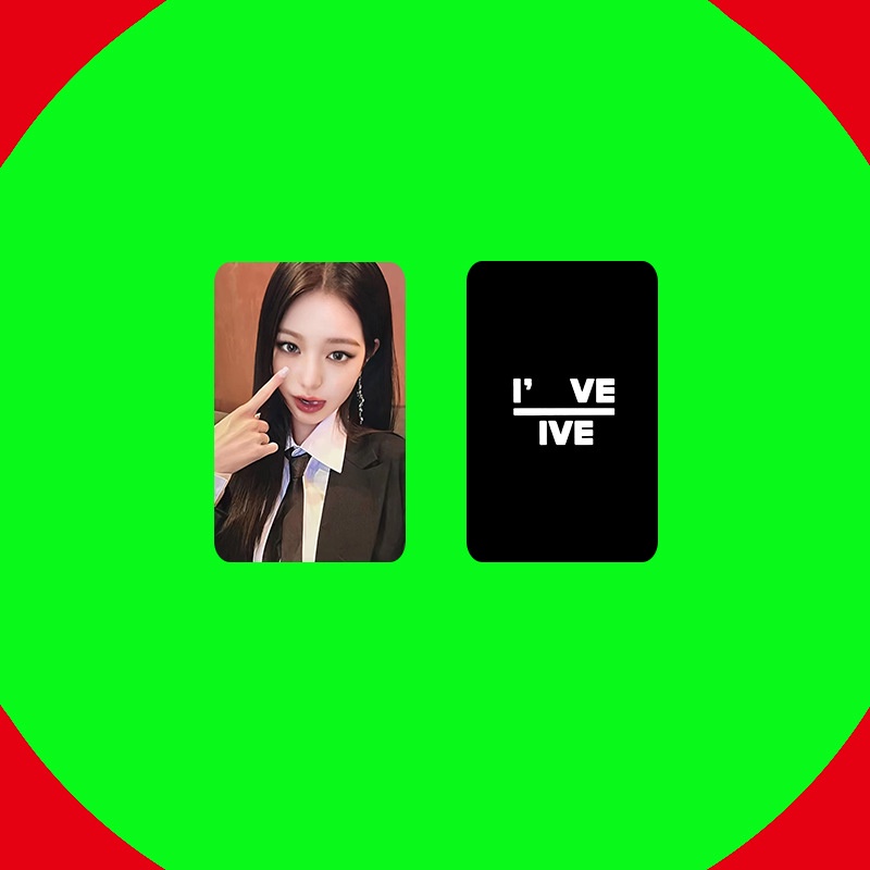 6pcs/set IVE 2023album I'VE Photocards WITHMUU Kartu Lomo Kpop Postcards Collection