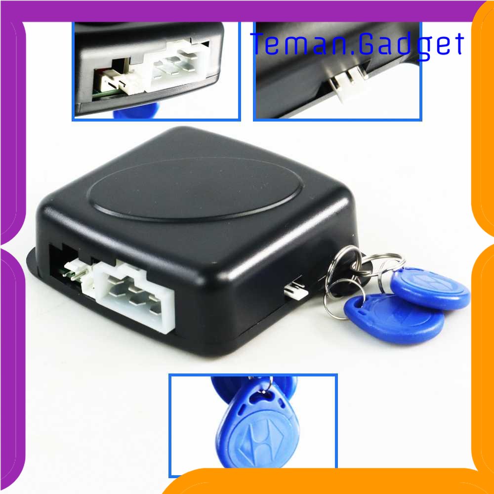 TD - OTO Push Start System Keamanan Mobil Canggih Keyless RFID - KQS-Q4