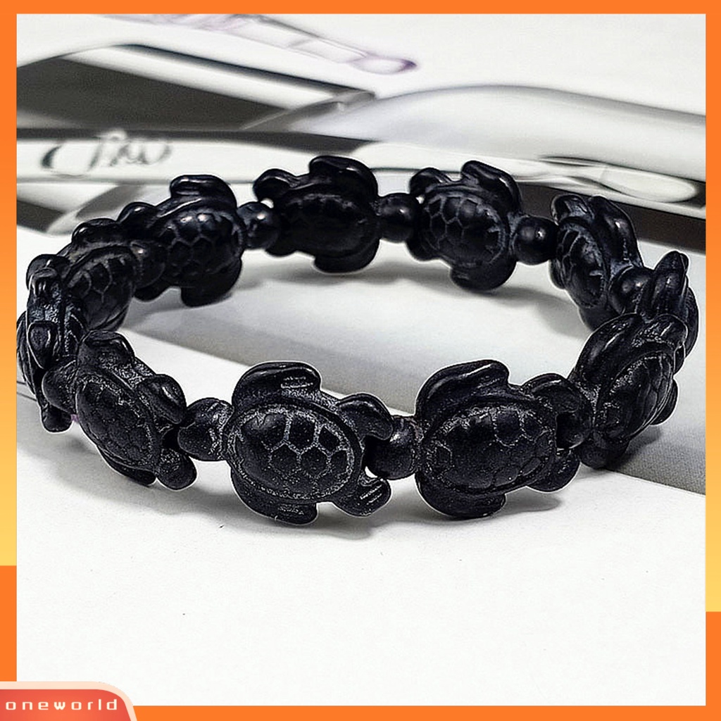[EONE] Gelang Unisex Bentuk Hewan Hidup Hadiah Penyu Laut Pirus Imitasi Gelang Hawaii Ramah Lingkungan