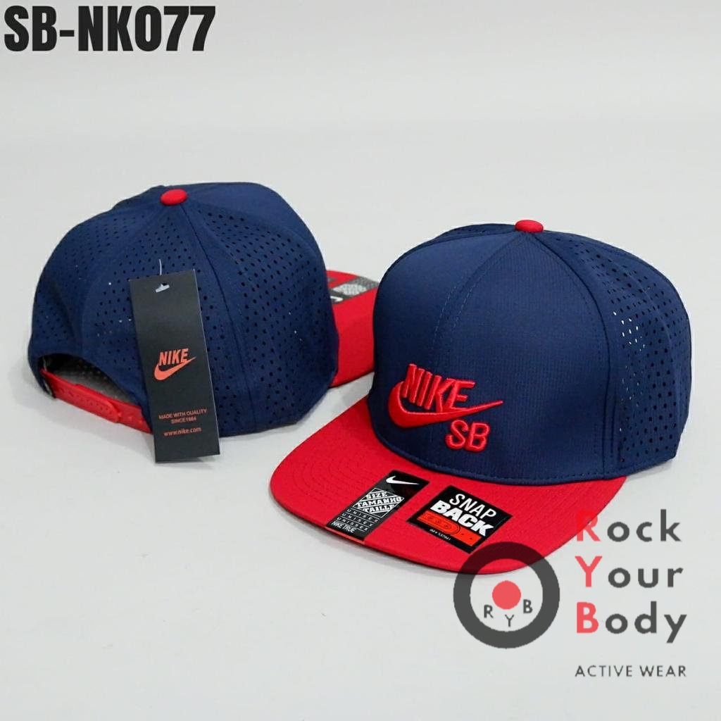 Topi Snapback Jaring NIKE AIR 077 Combination Original Import / Snapback Sports / Snapback Fashion /