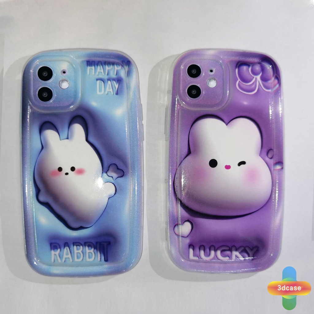 Case Samsung A14 A13 A22 A03S A23 A32 A52 A12 A04 A04S A03 A50 A02S A20 A50S A30S A52S A30 M12 M22 M32 A125 A14 LTE A13 Lie A037F F12 M04 M10S M02S A025 A205 A305 F02S Y22S Y20I Y12S Y17 Y15 Lucky Rabbit Camera Lens Protection Soap Case