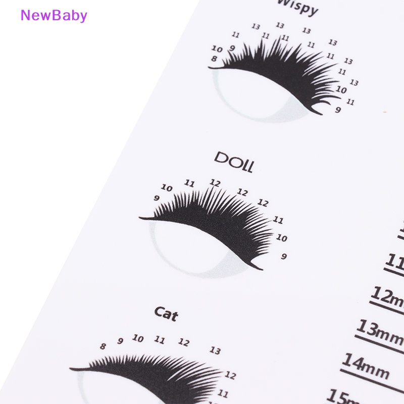 Newbaby 1PC Acrylic Eyelash Holder Pallet Eyelash Extension Lem Palet Tempat Bulu Mata ID