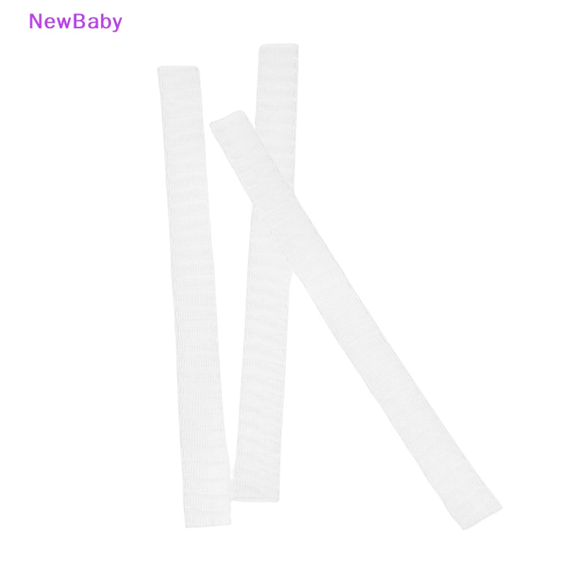 Newbaby 100Pcs Putih Kuas Makeup Jaring Penutup Pelindung Set Anti Keriting Sarung Jaring ID