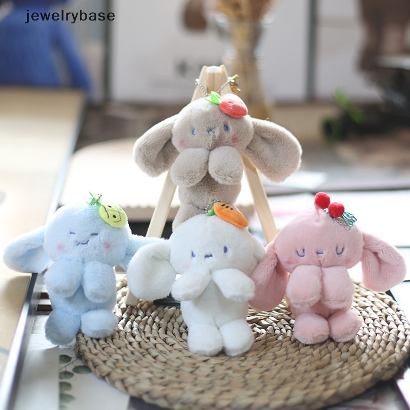 [jewelrybase] 1pc 15cm Kelinci Plush Gantungan Kunci Kartun Boneka Binatang Plush Doll Anime Butik Mewah