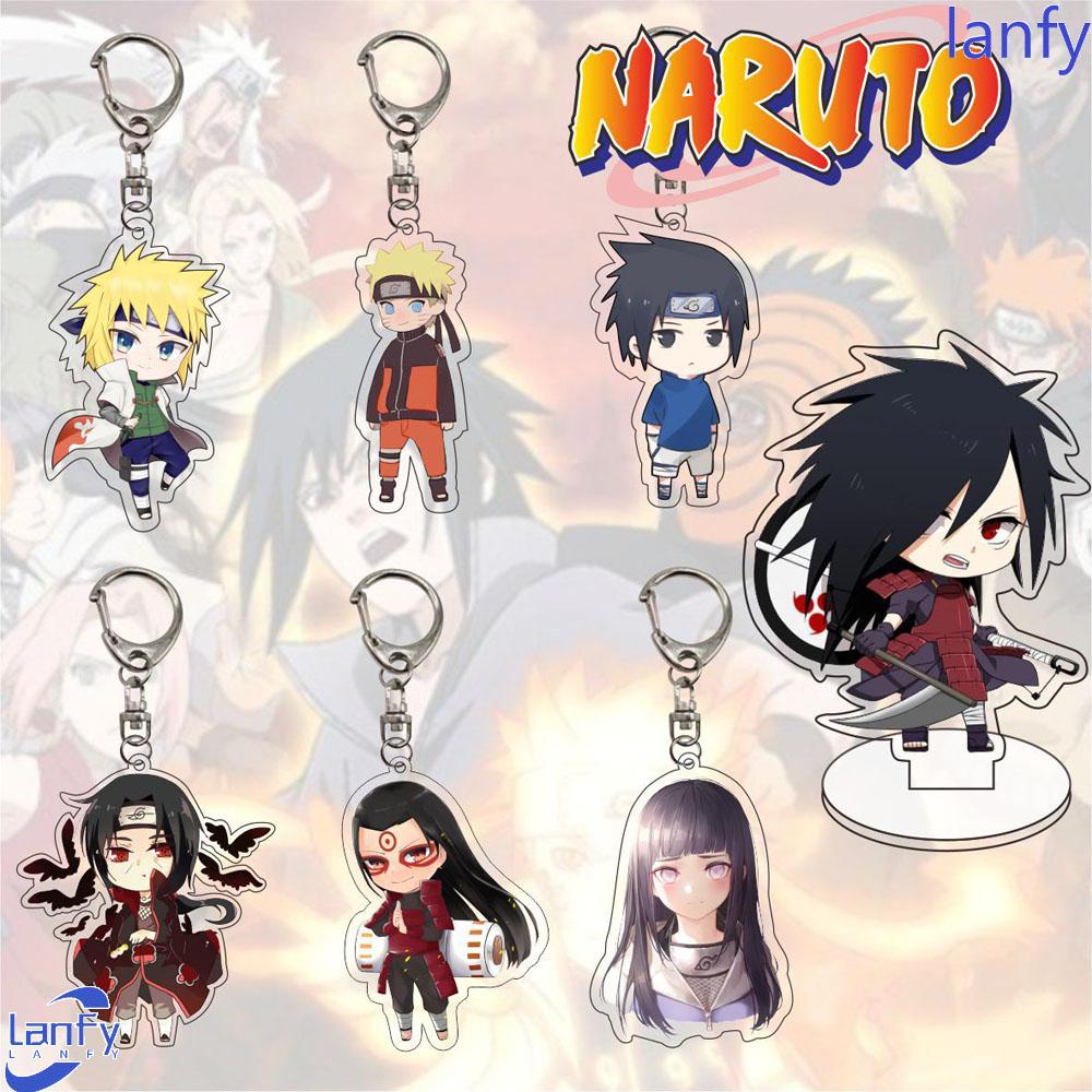 Lanfy Gantungan Kunci Action Figure Anime Naruto Versi Q