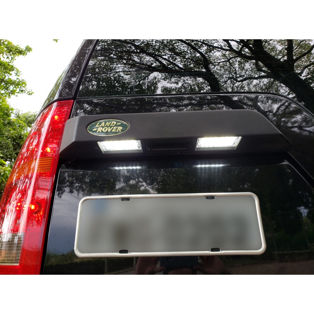 2pcs Lampu Plat Nomor LED Putih Kecerahan Tinggi Untuk Land Rover Discovery 3 Discovery4Freelander 2rang Rover Sport