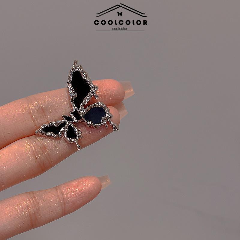 COD❤️Anting Tusuk Sterling Silver 925 Desain Kupu-kupu Anting Untuk Wanita- cl