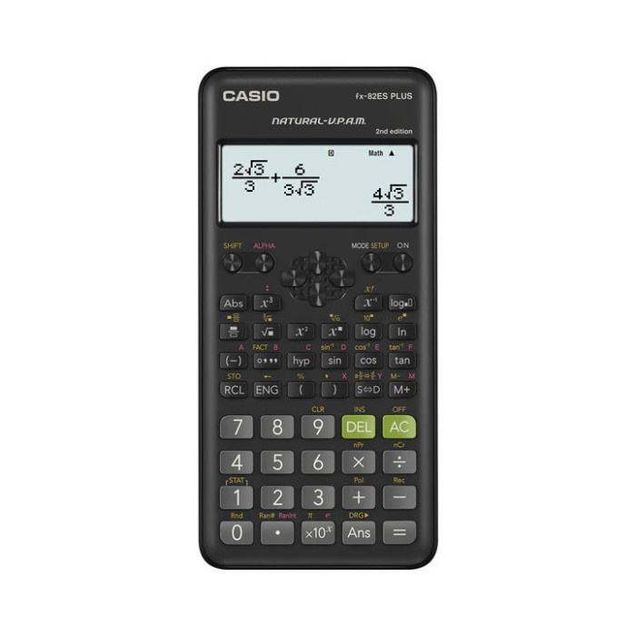 

Casio Scientific Calculator FX-82ES Plus - Merah Muda