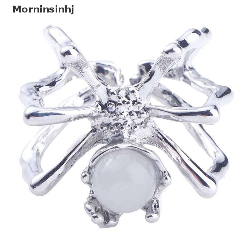 Mornin Baru Gothic Spider Cincin Untuk Wanita Pesona Punk Aesthetic Grunge Pasangan Cincin Vintage Barang Keren Pesta Perhiasan Tren Hadiah id