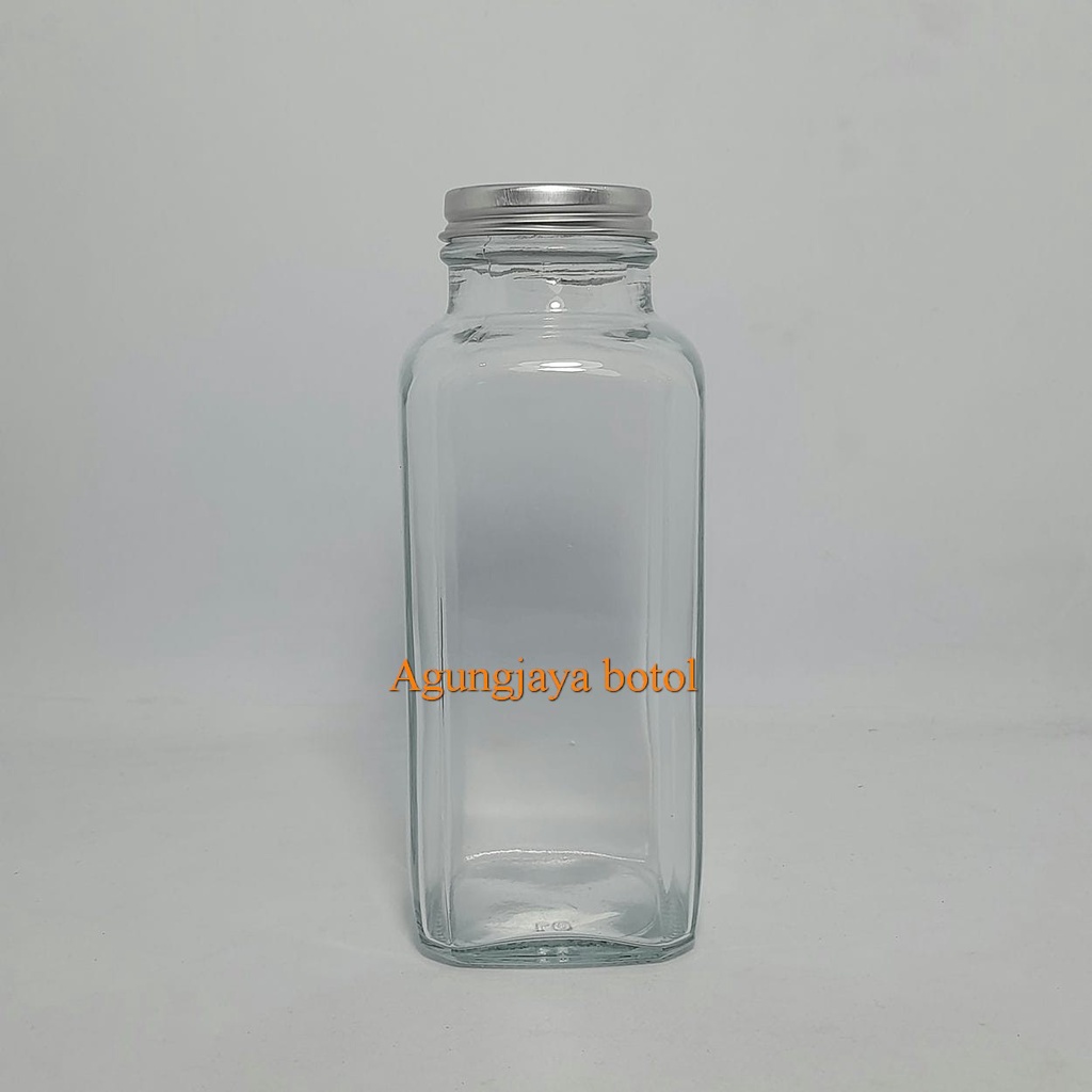 Botol Kaca 350 Ml Kotak Gb / Botol Kaca / Botol Kaca Food / Botol Kaca Juice / Botol Kaca 350 ml