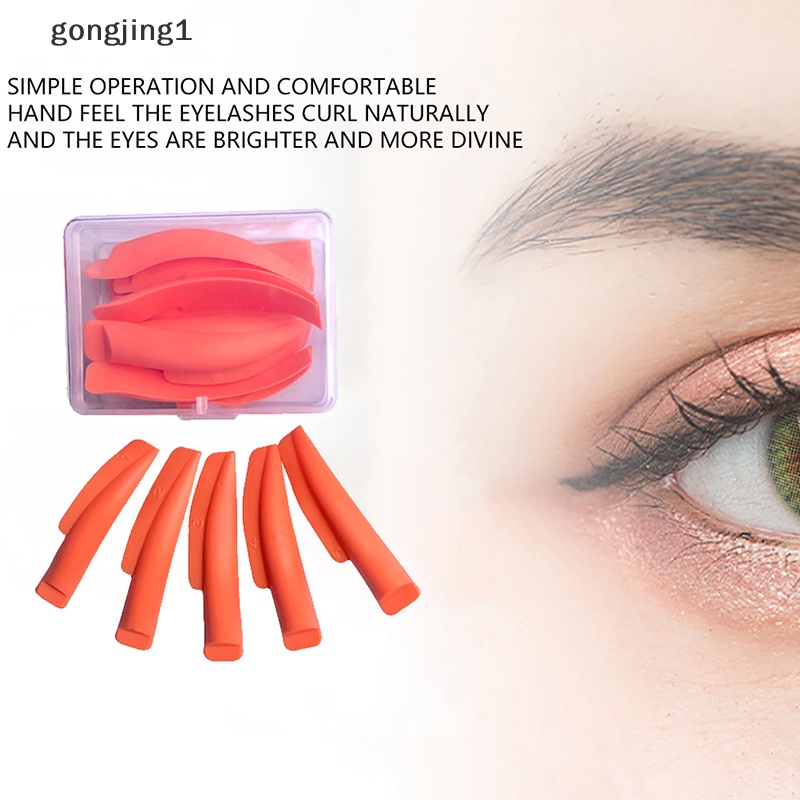 Ggg 5pasang/Box Lash Lift Lifg Curlers Curl Silicone Shields Pads Reusable Kit ID