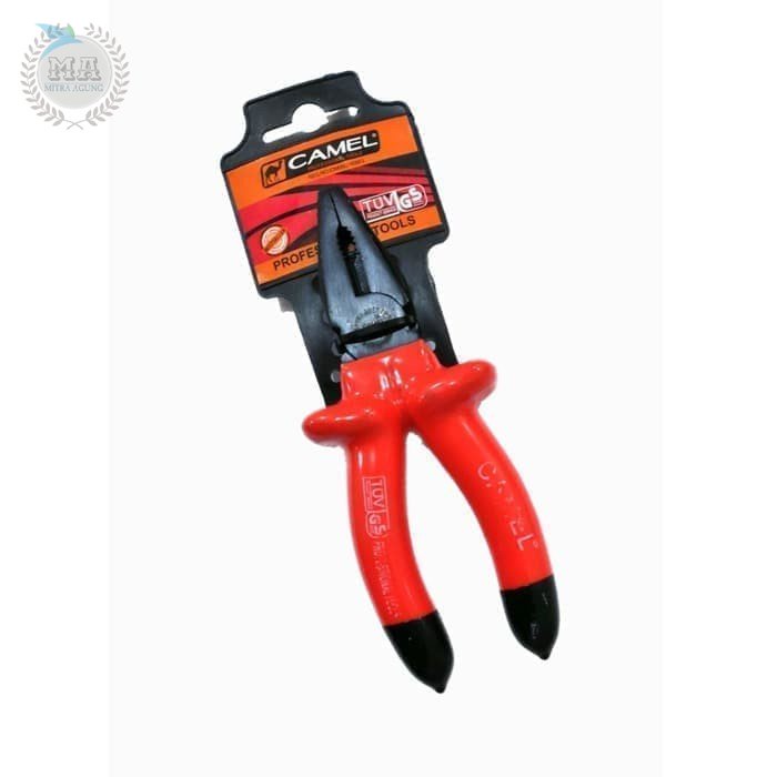 Tang Listrik Kombinasi Camel 8 inch Orange 1000 volt