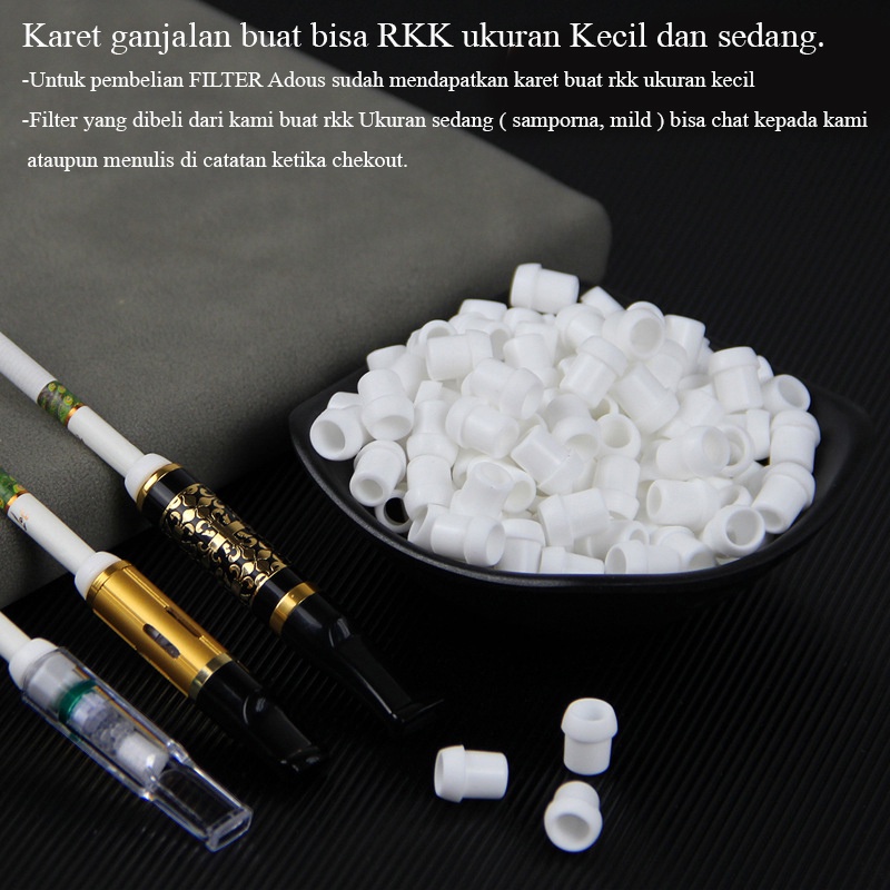 KARET CONVERTER FILTER KRETEK KE MIL / SLIM