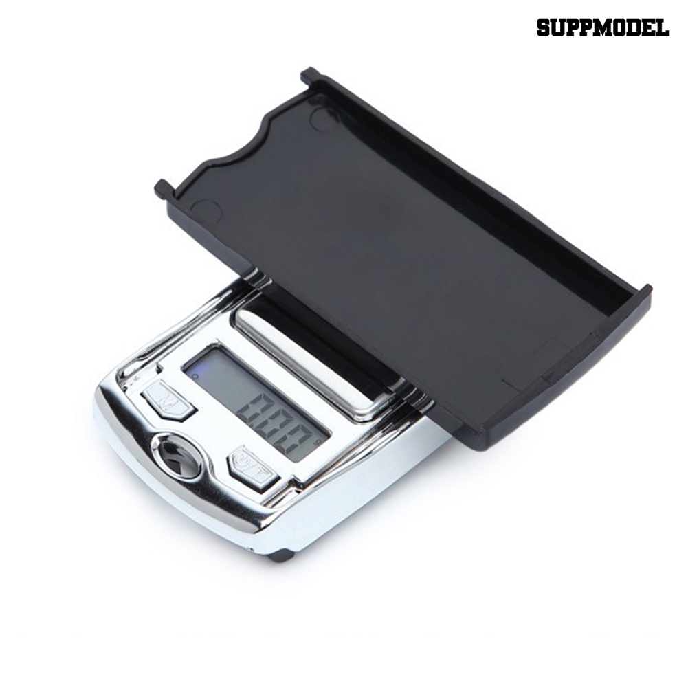 [SM Otomatis] 200g/0.01g Mini Portable Perhiasan Electronic Scale Balance Car Key Ring Gantungan Kunci