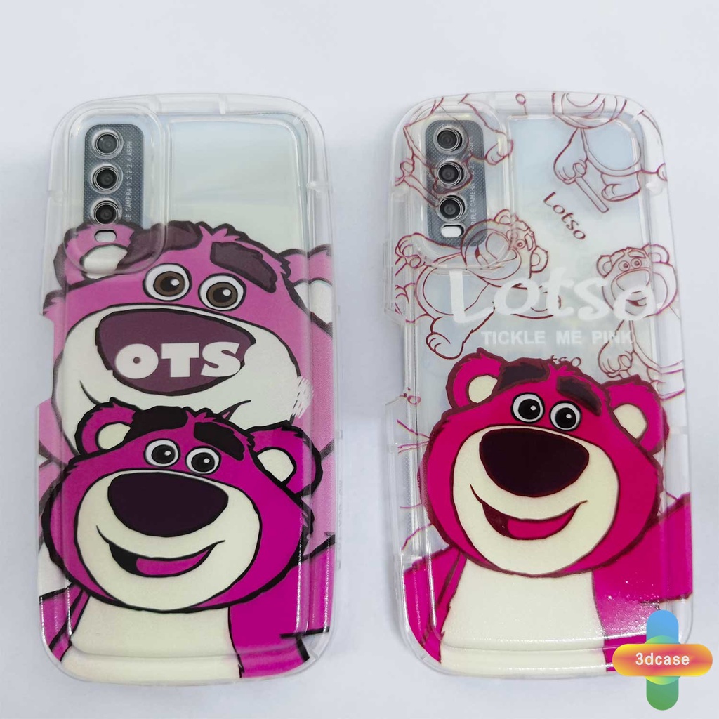 Soft Case VIVO Y35 Y21A Y21T Y12S Y02 Y12 Y22 Y22S Y20 Y16 Y15S Y15C Y91C Y21 2021 Y30 Y21S Y20S Y12i Y3S Y33T Y21E Y21G Y15A Y01 Y01A Y91 Y30i Y93 Y95 Y15 Y17 Y50 Y53S Y51 2020 Y51A Y10 Y33S Y1S Y11 Y31 Cartoon Lotso Silicone Soap Case