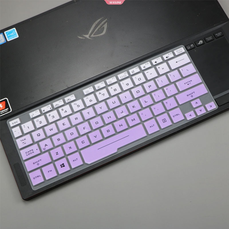 Film Pelindung Cover Keyboard Notebook Laptop Silikon 14inci Untuk ASUS ROG Zephyrus 3sPlus GX531 GX501 GX701 GX531GW [ZXL]