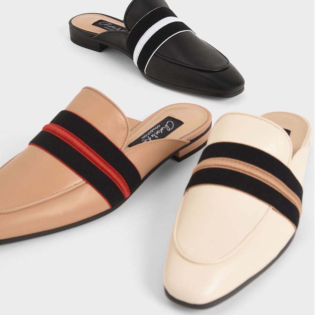 CxK Sepatu Wanita Two tone Slip on Mules