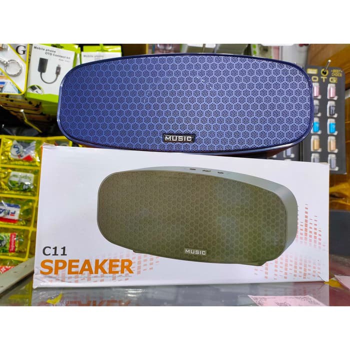 SPEAKER WIRELESS C11 ZBOX Ada Izin Postel / SPEAKER BLUETOOTH ZBOX C11 Superbass Original